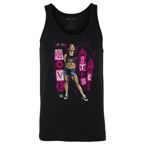 AJ Lee Love Bites Back Men's WWE Tank Top