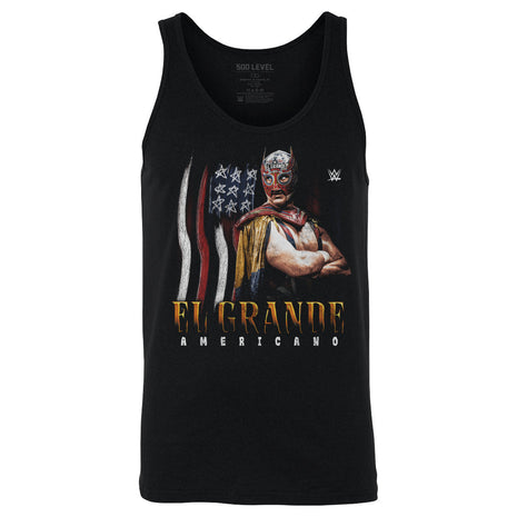 El Grande Americano WWE Flag Grunge Men's WWE Tank Top