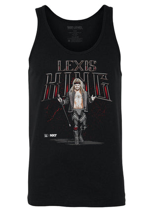 Lexis King Superstar Name Men's WWE Tank Top
