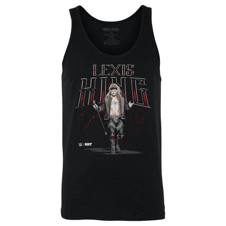 Lexis King Superstar Name Men's WWE Tank Top