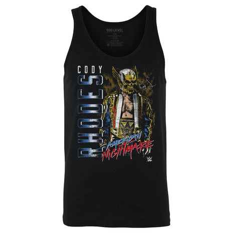 Cody Rhodes Skull Mask Men's WWE Tank Top