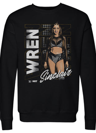 Wren Sinclair Vertical Name Men's WWE Crewneck Sweatshirt