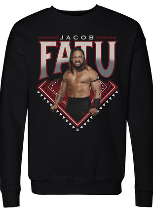 Jacob Fatu Superstar Name WWE Men's Crewneck Sweatshirt