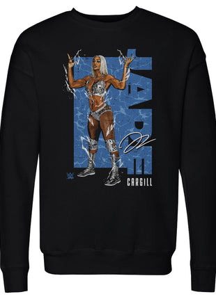 Jade Cargill Electric Pose WWE Men's Crewneck Sweatshirt