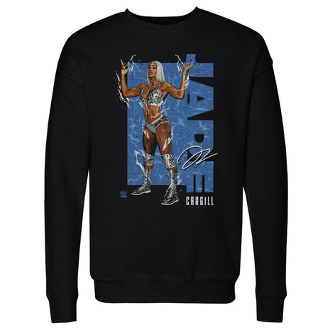 Jade Cargill Electric Pose WWE Men's Crewneck Sweatshirt