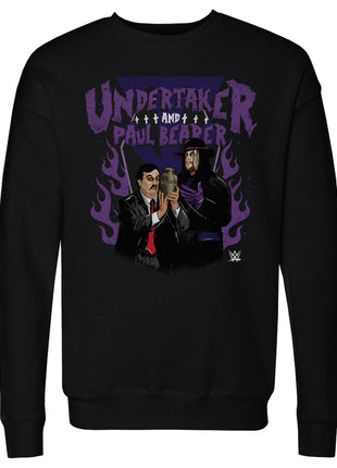 Undertaker & Paul Bearer Pose WHT