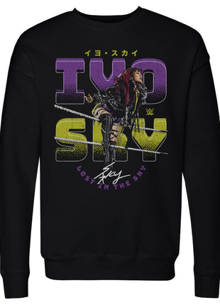Iyo Sky Ropes WWE Men's Crewneck Sweatshirt
