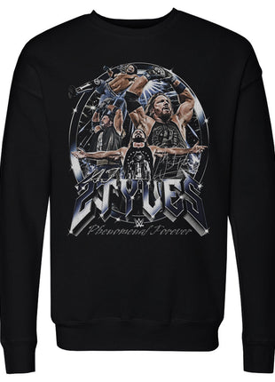 A.J. Styles WWE Vintage Men's WWE Crewneck Sweatshirt