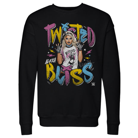 Alexa Bliss Twisted Bliss Men's WWE Crewneck Sweatshirt