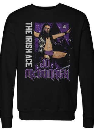 JD McDonagh The Irish Ace Men's WWE Crewneck Sweatshirt