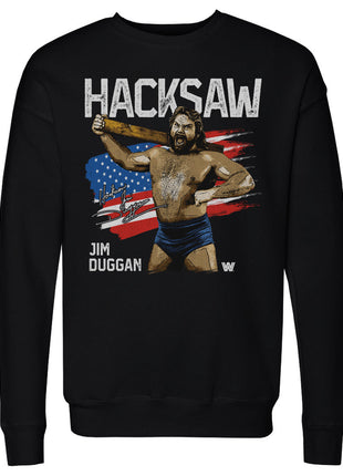 Hacksaw Jim Duggen Flag WHT