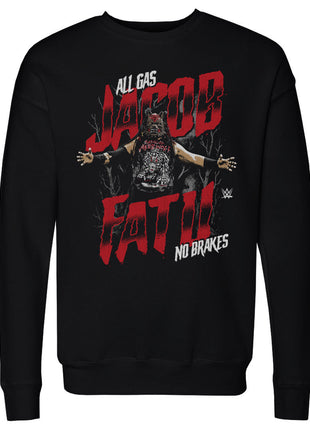 Jacob Fatu All Gas No Breaks Men's WWE Crewneck Sweatshirt