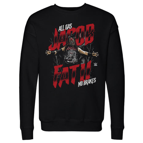 Jacob Fatu All Gas No Breaks Men's WWE Crewneck Sweatshirt