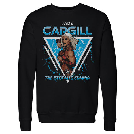 Jade Cargill Storm Is Coming Men's WWE Crewneck Sweatshirt