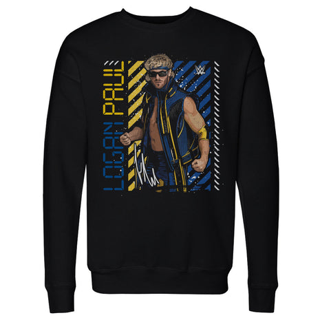 Logan Paul Gritty Pose Men's WWE Crewneck Sweatshirt