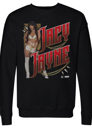 Jacy Jayne WWE Spike & Chain Men's WWE Crewneck Sweatshirt