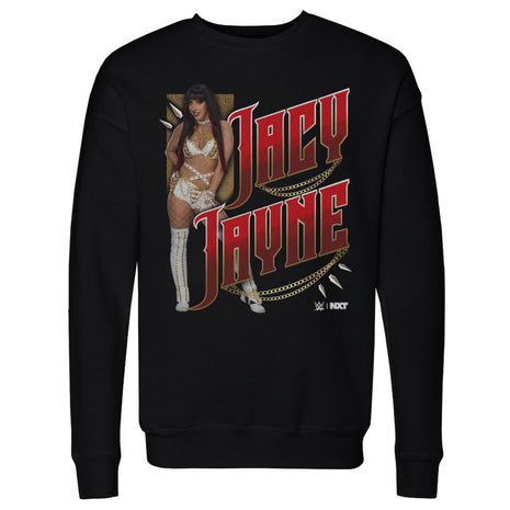 Jacy Jayne WWE Spike & Chain Men's WWE Crewneck Sweatshirt