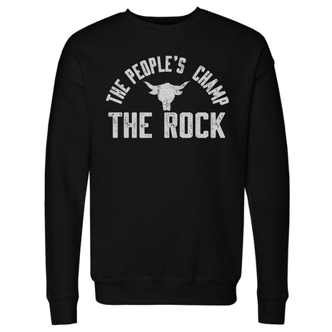 The Rock The People's Champ Logo WHT