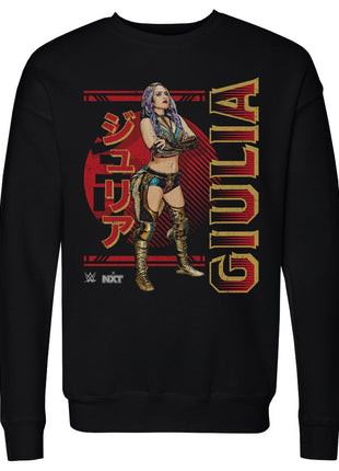 Sudadera de cuello redondo de la WWE para hombre de Giulia Pose