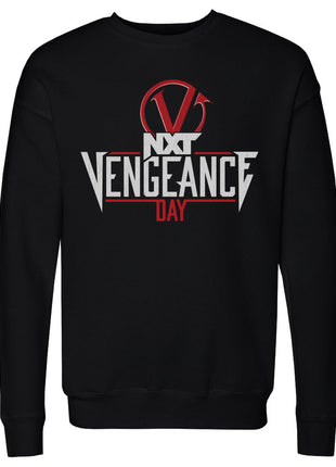 WWE Vengeance Day 2023 Logo Men's WWE Crewneck Sweatshirt