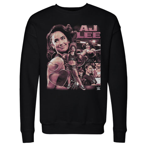 AJ Lee Vintage Men's WWE Crewneck Sweatshirt
