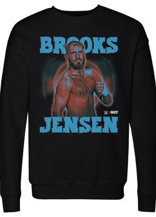 Brooks Jensen WWE Pose Men's WWE Crewneck Sweatshirt