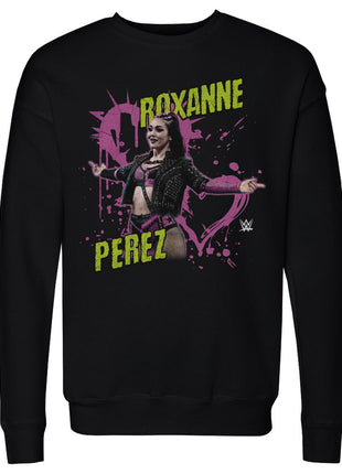 Roxanne Perez Hearts Men's WWE Crewneck Sweatshirt
