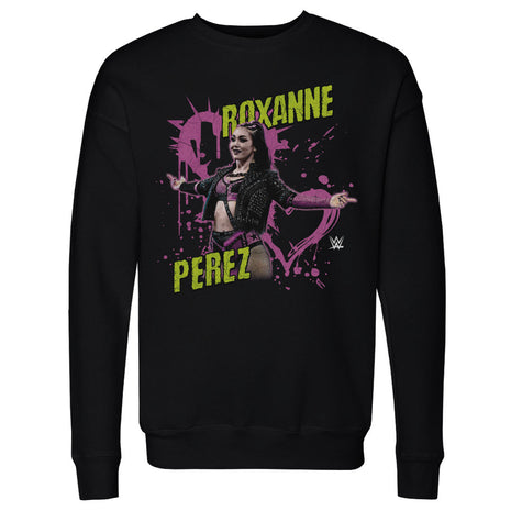 Roxanne Perez Hearts Men's WWE Crewneck Sweatshirt