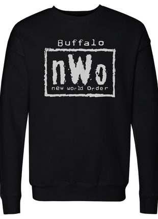 nWo Buffalo Men's WWE Crewneck Sweatshirt