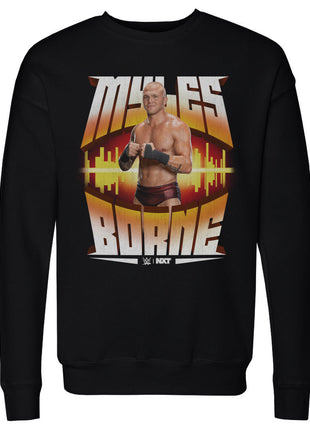 Myles Borne WWE Vibe Waves Men's WWE Crewneck Sweatshirt