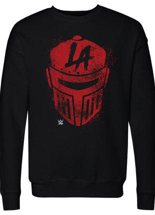 LA Knight Helmet Men's WWE Crewneck Sweatshirt