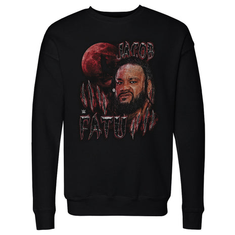 Jacob Fatu Gritty WWE Men's Crewneck Sweatshirt