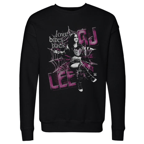 AJ Lee Spider Web Men's WWE Crewneck Sweatshirt