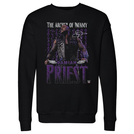 Damian Priest Gritty Men's WWE Crewneck Sweatshirt