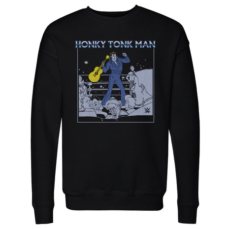 Honky Tonk Man Caricature Men's WWE Crewneck Sweatshirt