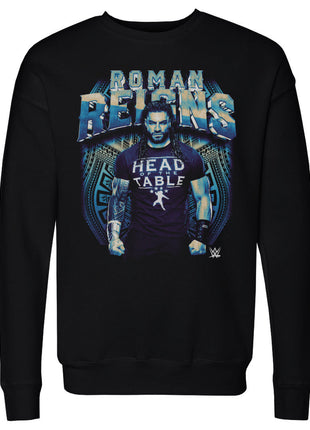 Roman Reigns Retro Bitmap Men's WWE Crewneck Sweatshirt