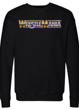 Wrestlemania Logo WHT