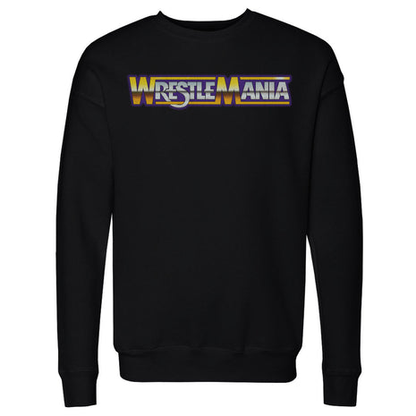 Wrestlemania Logo WHT