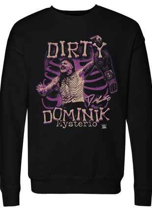 Dominik Mysterio Champion Grunge Men's WWE Crewneck Sweatshirt