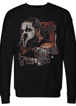 Tama Tonga WWE Grunge Men's WWE Crewneck Sweatshirt