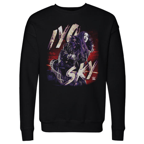 Iyo Sky Bitmap Men's WWE Crewneck Sweatshirt