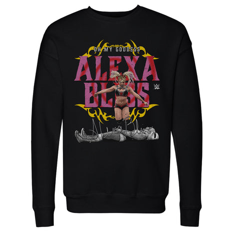 Alexa Bliss Oh My Goddess Men's WWE Crewneck Sweatshirt