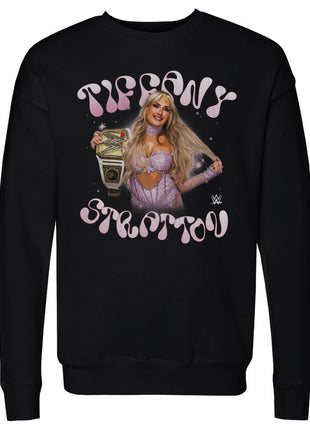 Tiffany Stratton Pink Men's WWE Crewneck Sweatshirt
