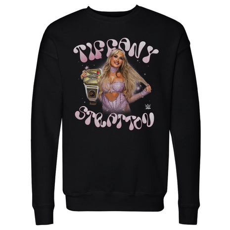 Tiffany Stratton Pink Men's WWE Crewneck Sweatshirt
