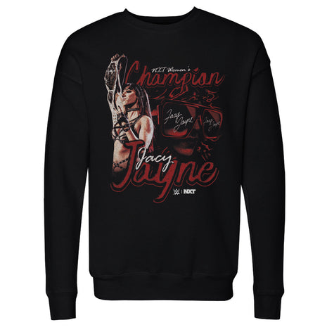 Jacy Jayne WWE NXT Women's Champion Grunge Men's WWE Crewneck Sweatshirt
