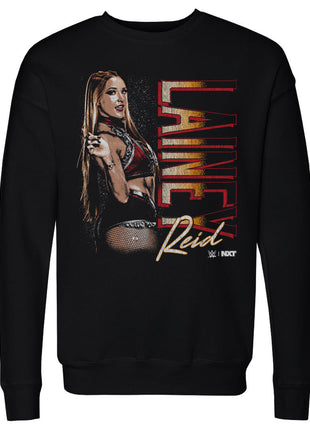 Lainey Reid Vertical Name Men's WWE Crewneck Sweatshirt