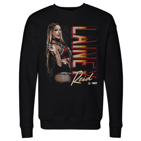 Lainey Reid Vertical Name Men's WWE Crewneck Sweatshirt