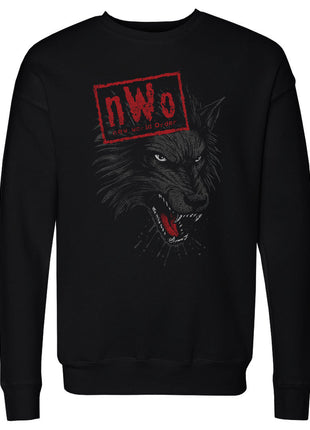 nWo Wolf Logo WHT