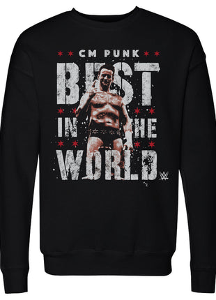CM Punk Best In The World Vector Men's WWE Crewneck Sweatshirt