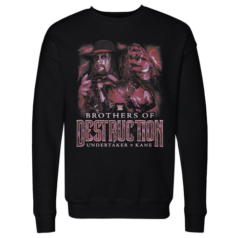 Undertaker & Kane Brothers Of Destruction Vintage Men's WWE Crewneck Sweatshirt
